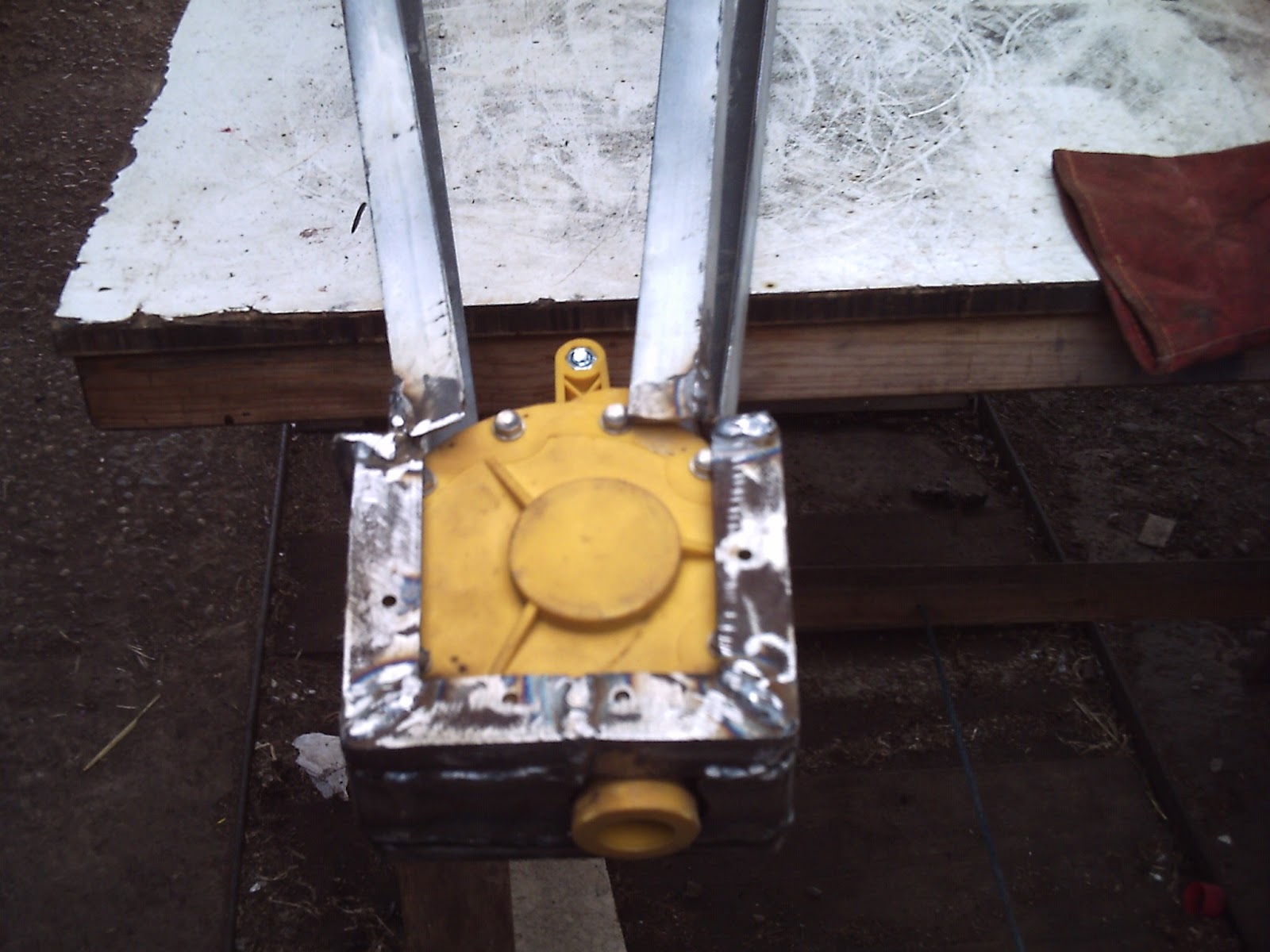 water feature installation Development and installation of the hand pump