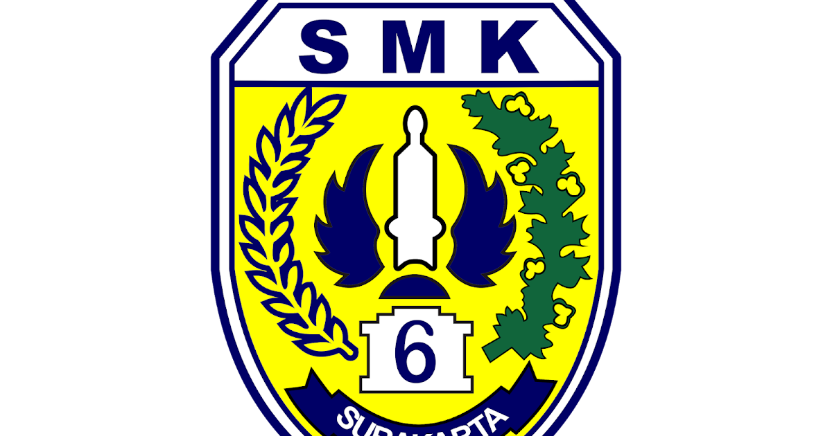 Logo SMK N 6 Surakarta Vector Cdr &amp; Png HD GUDRIL LOGO Tempatnya
