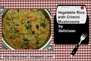 Delicioso, Another Name for Delicious: Vegetable Rice with Crimini ...