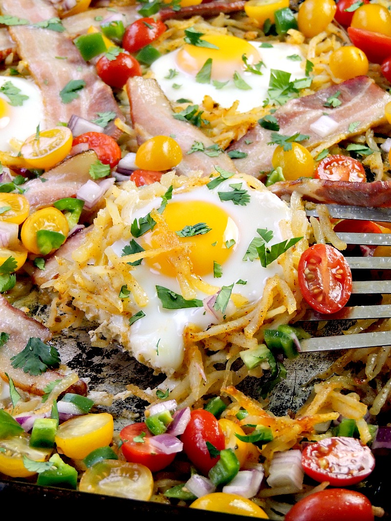 Southwestern Style Sheet Pan Breakfast Bobbi's Kozy Kitchen