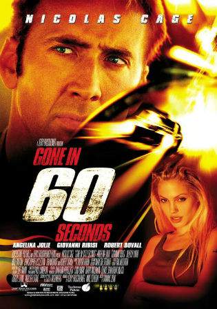 Gone In Sixty Seconds 2000 BluRay 350MB Hindi Dubbed Dual Audio 480p