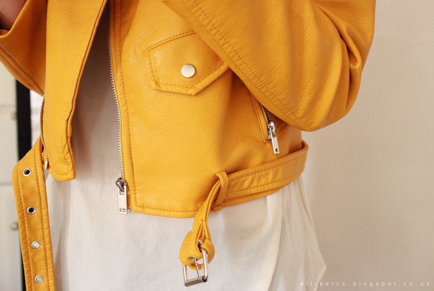 mustard colour jacket zara