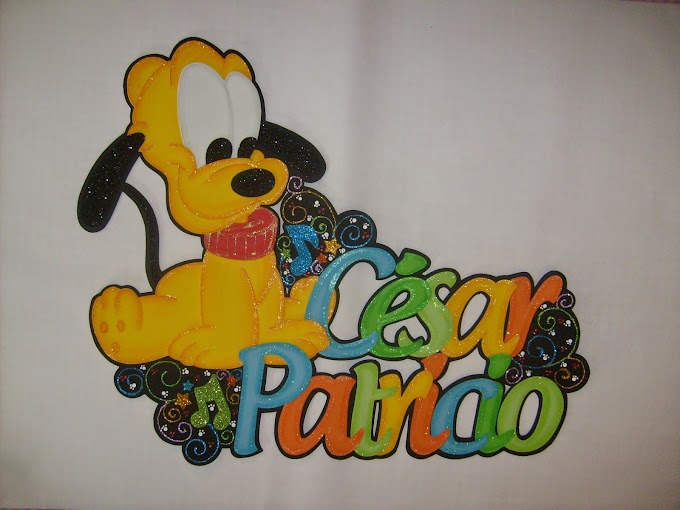 Pluto de Disney en fomi