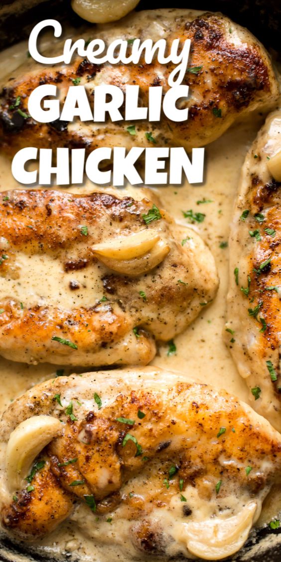 Creamy Garlic Chicken - Recipe 22