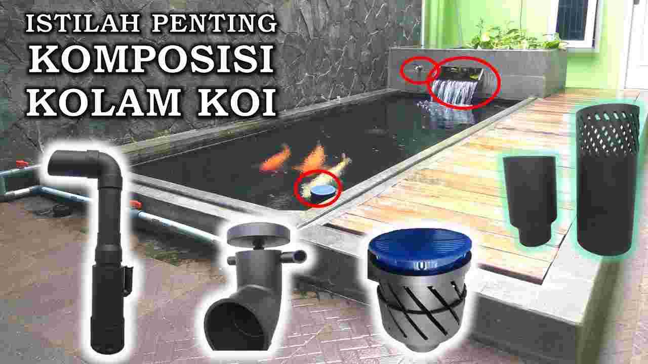 Istilah Penting Dan Komposisi Kolam Koi Kigoi