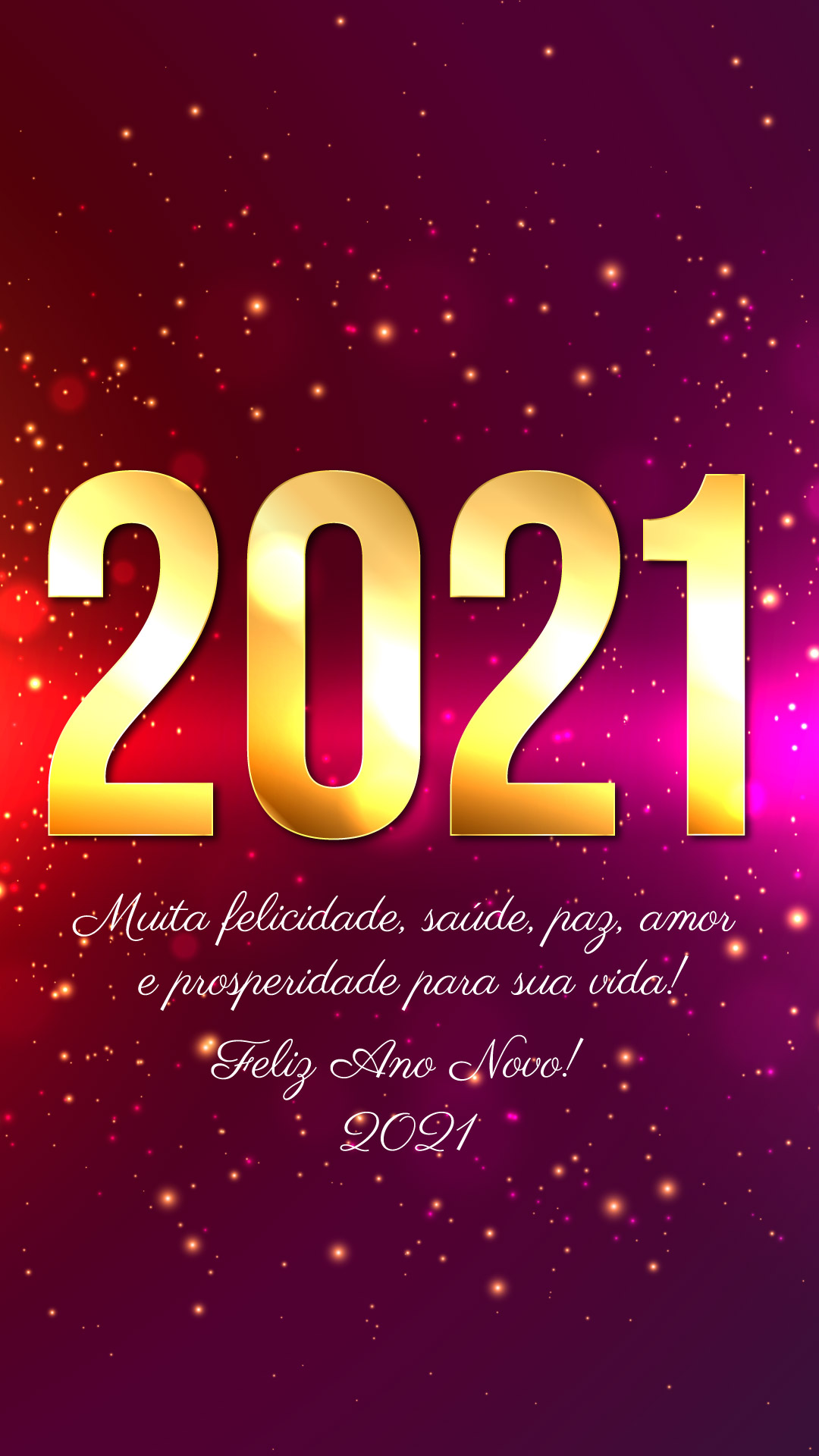 Mensagem de Feliz Ano Novo 2021