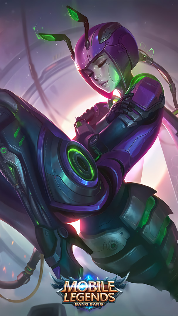 Dark As Night: MLBB Angela Wallpaper