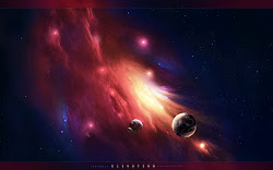 wallpapers universe nebula colorful elevation