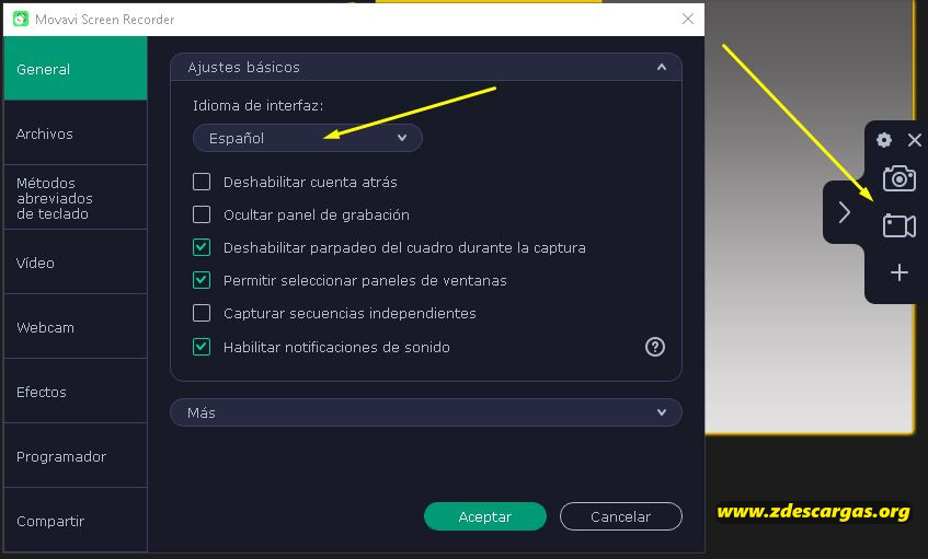 Movavi Screen Recorder 2021 Full Español