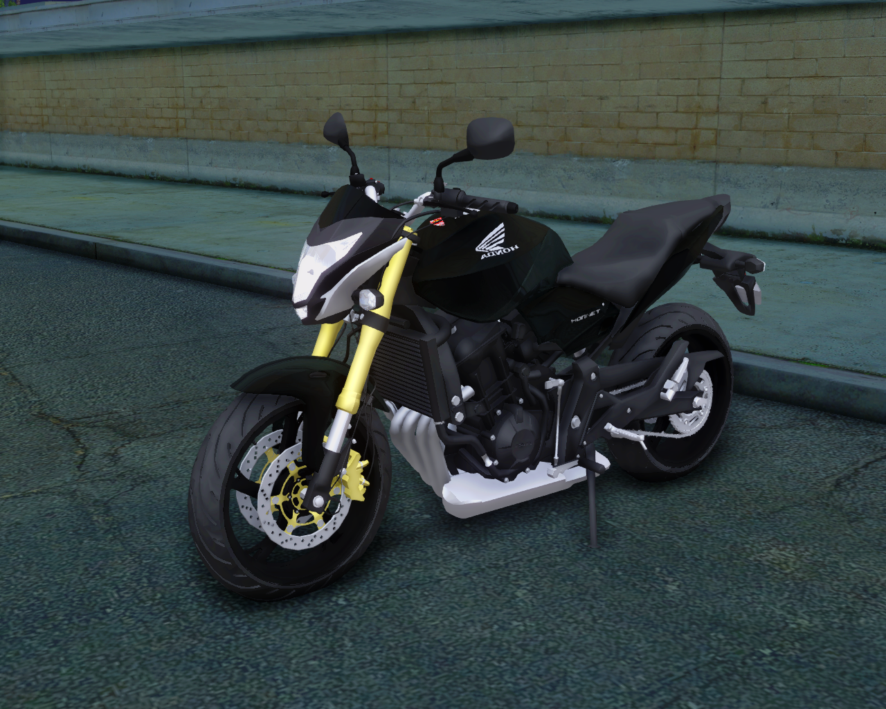 HORNET 2014 PRETA ORIGINAL | PC FRACO & ANDROID