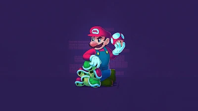 Plano de Fundo Celular Super Mario World