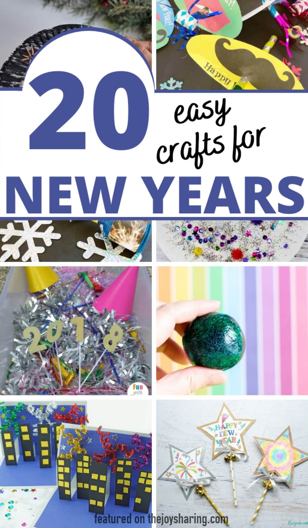 20+ New Year's Crafts To Kick Off The Year - The Joy of Sharing