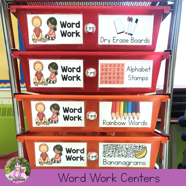 Word Work Centers