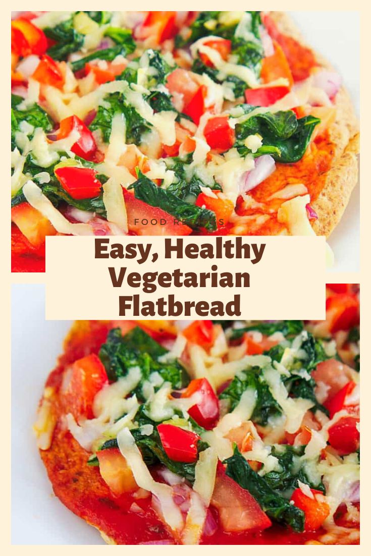 Easy, Healthy Vegetarian Flatbread