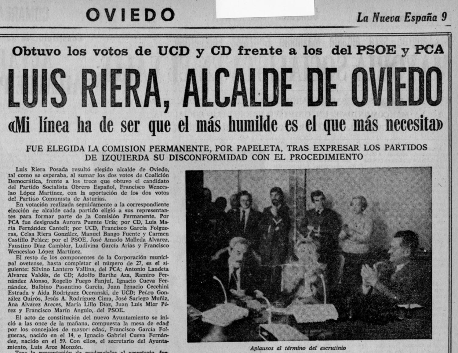 El Blog de Acebedo Elecciones Municipales en Asturias en 1979 (y II)