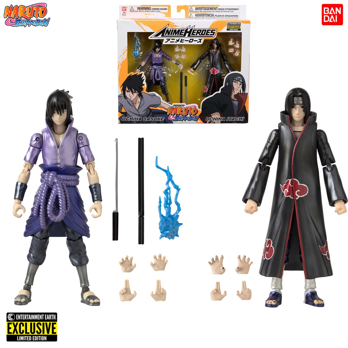 Anime Heroes Figure Uchiha Itachi 6.5 Action Figure