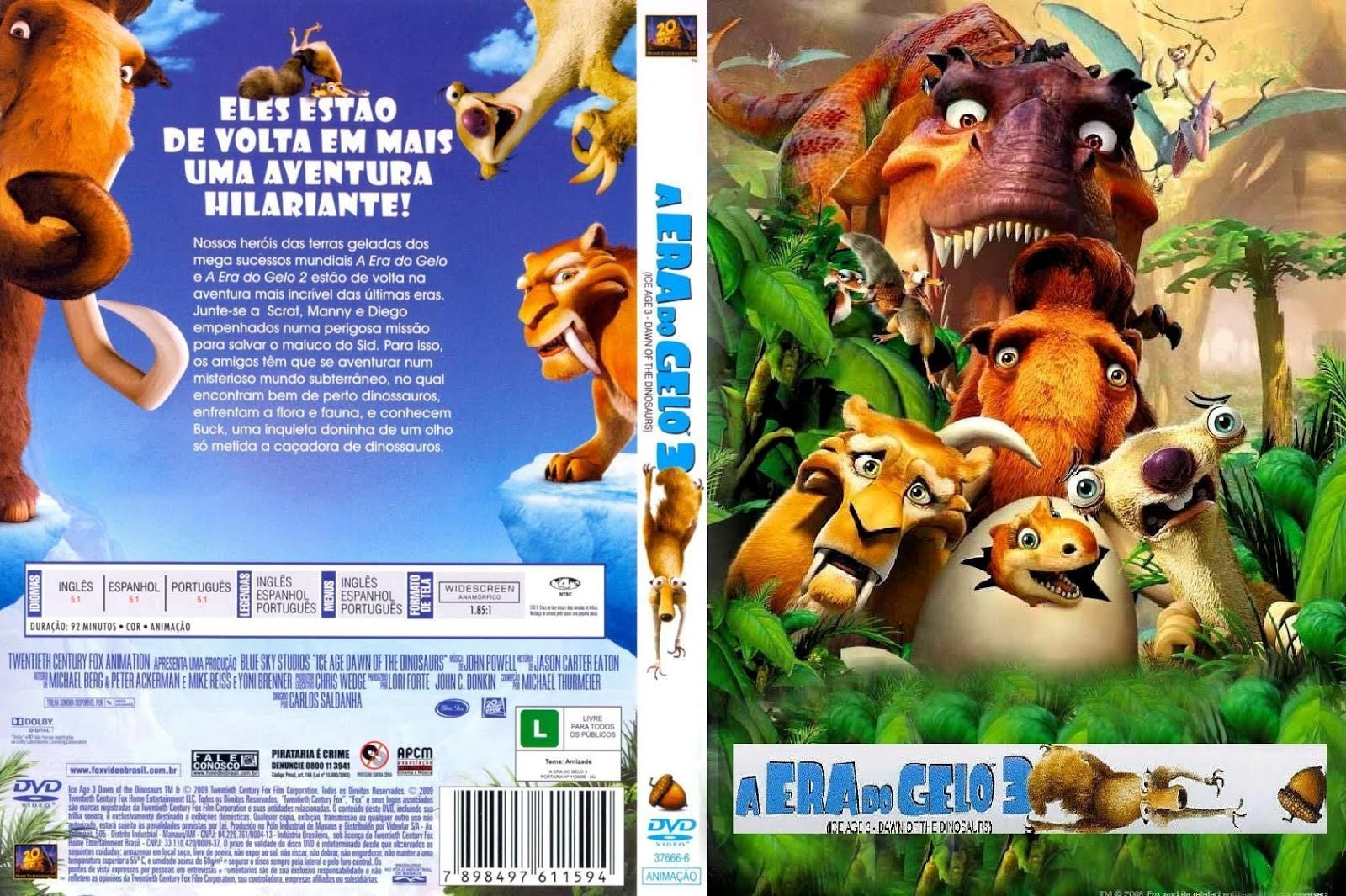 Capas Filmes Animação A Era do