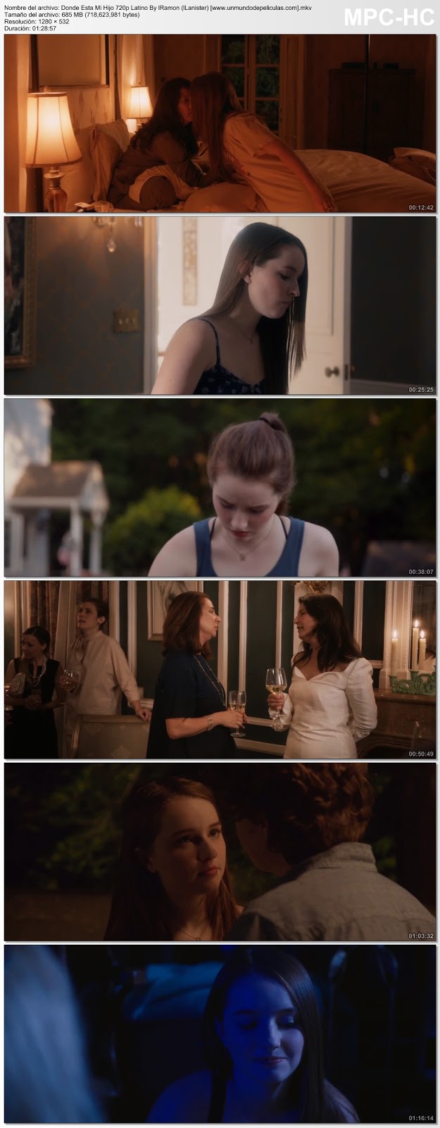 Capturas de la película.