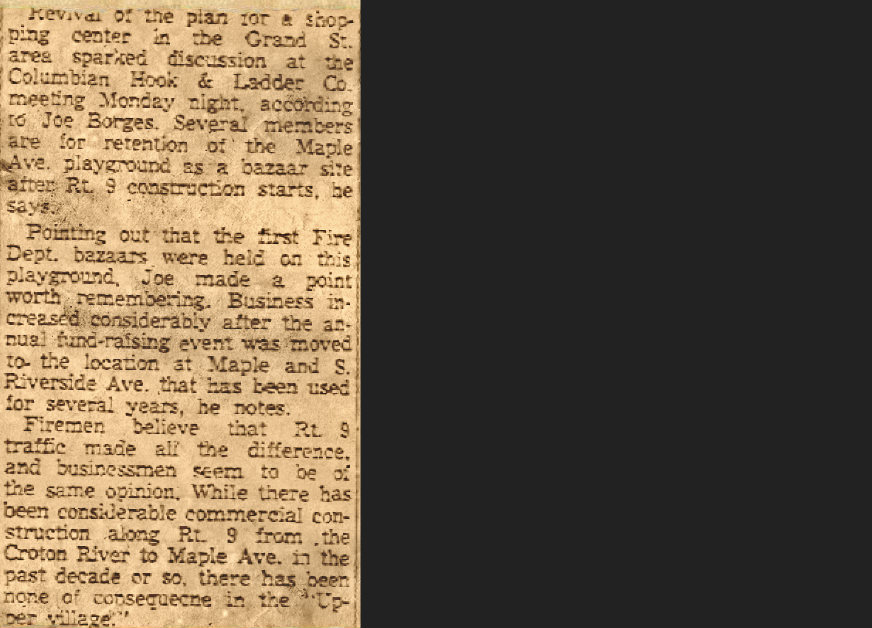 EverythingCroton MAY 1960, CROTON LOCAL, OF BOWLING AND THE NEWS GOING