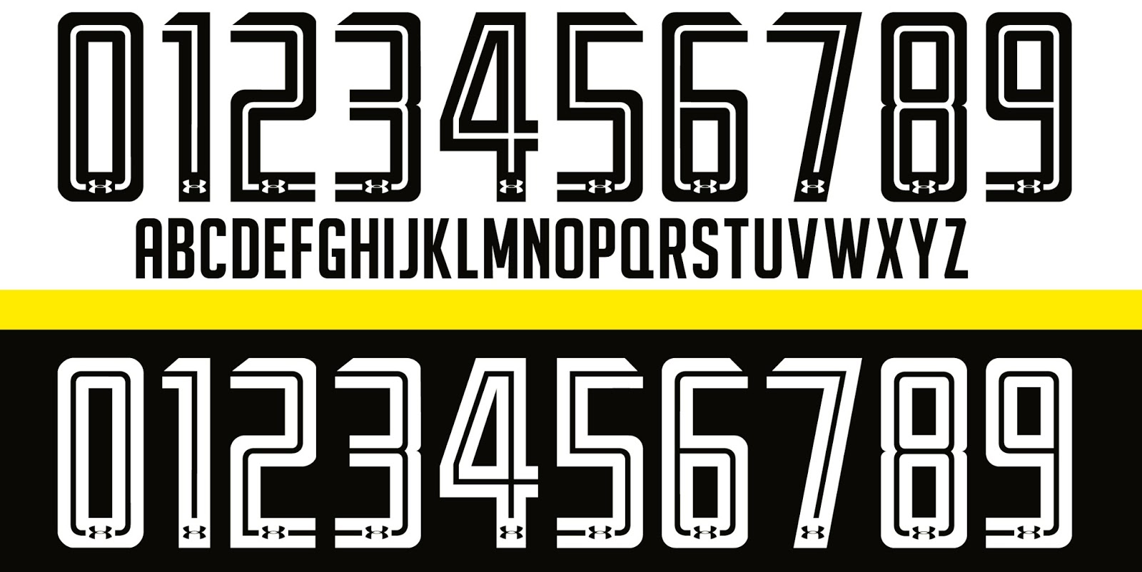 NUMEROS Y LETRAS PARA SUS CAMISETAS DEPORTIVAS