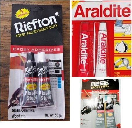 3M Double Tape, Steel Glue, Wood Glue
