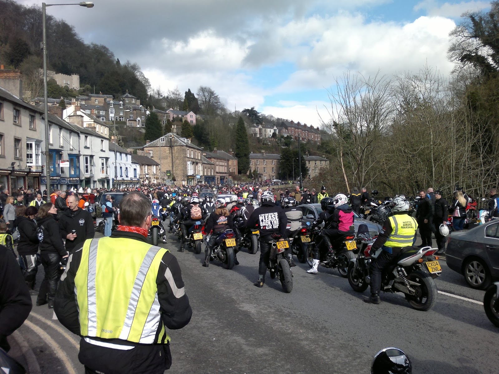 Bike stuff Matlock Bath Parking Charge Protest Ride 6/3/2016