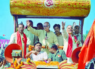 BJPs Rath Yatra with L K Advani