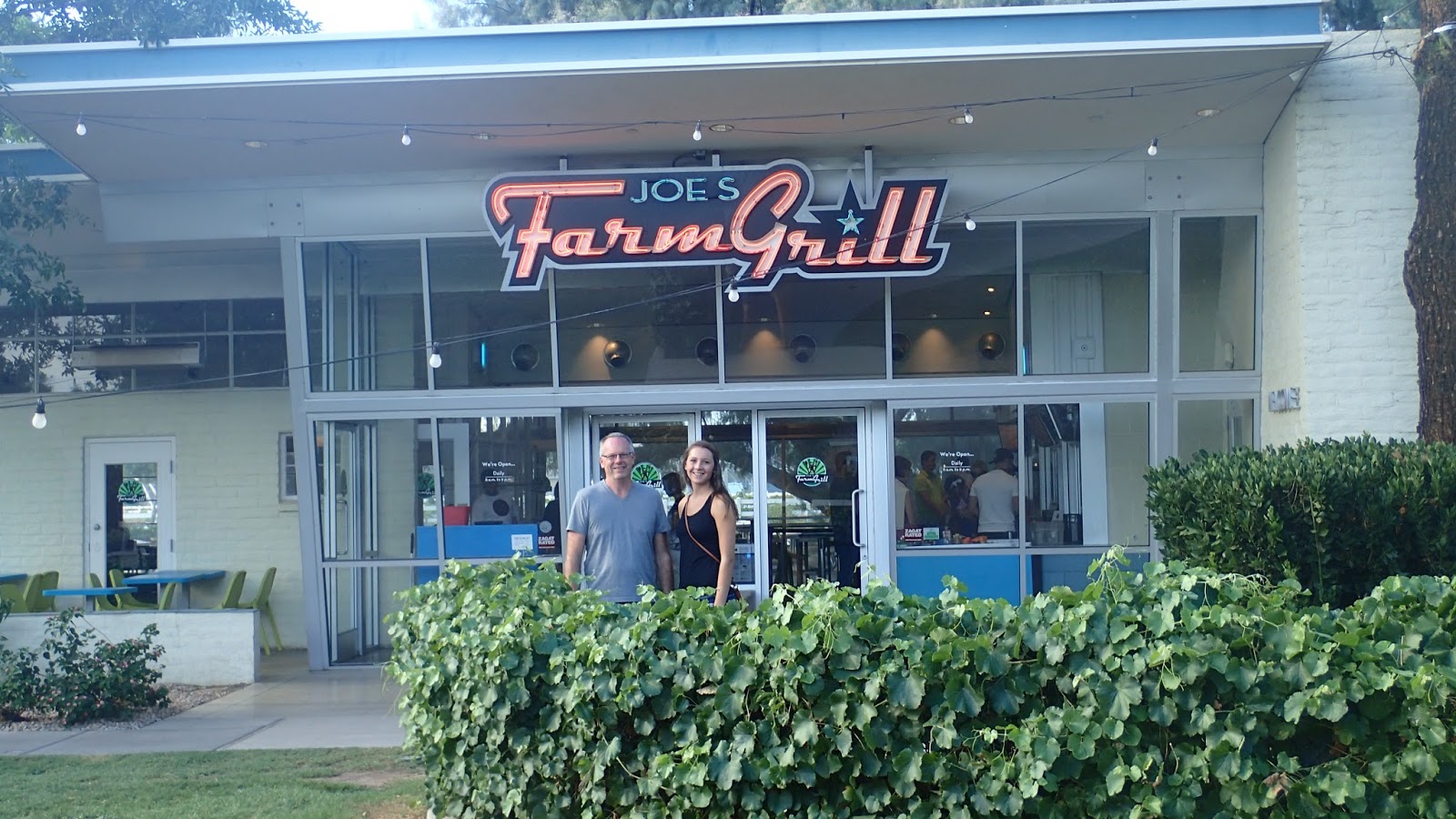 Andra & Steve's Journey Mesa Arizona and Joe's Farm Grill (July 19th