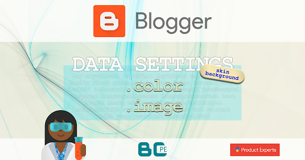Blogger - Background-color and Background-image