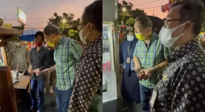 Respek! Bos Jalan Tol Tuai Pujian Usai Borong Jualan Pedagang Kaki Lima saat PPKM Darurat