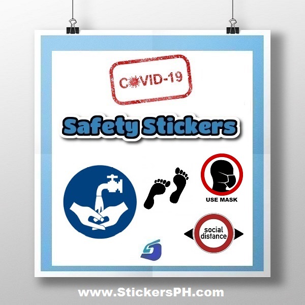 COVID-19 Safety Stickers & Decals Philippines