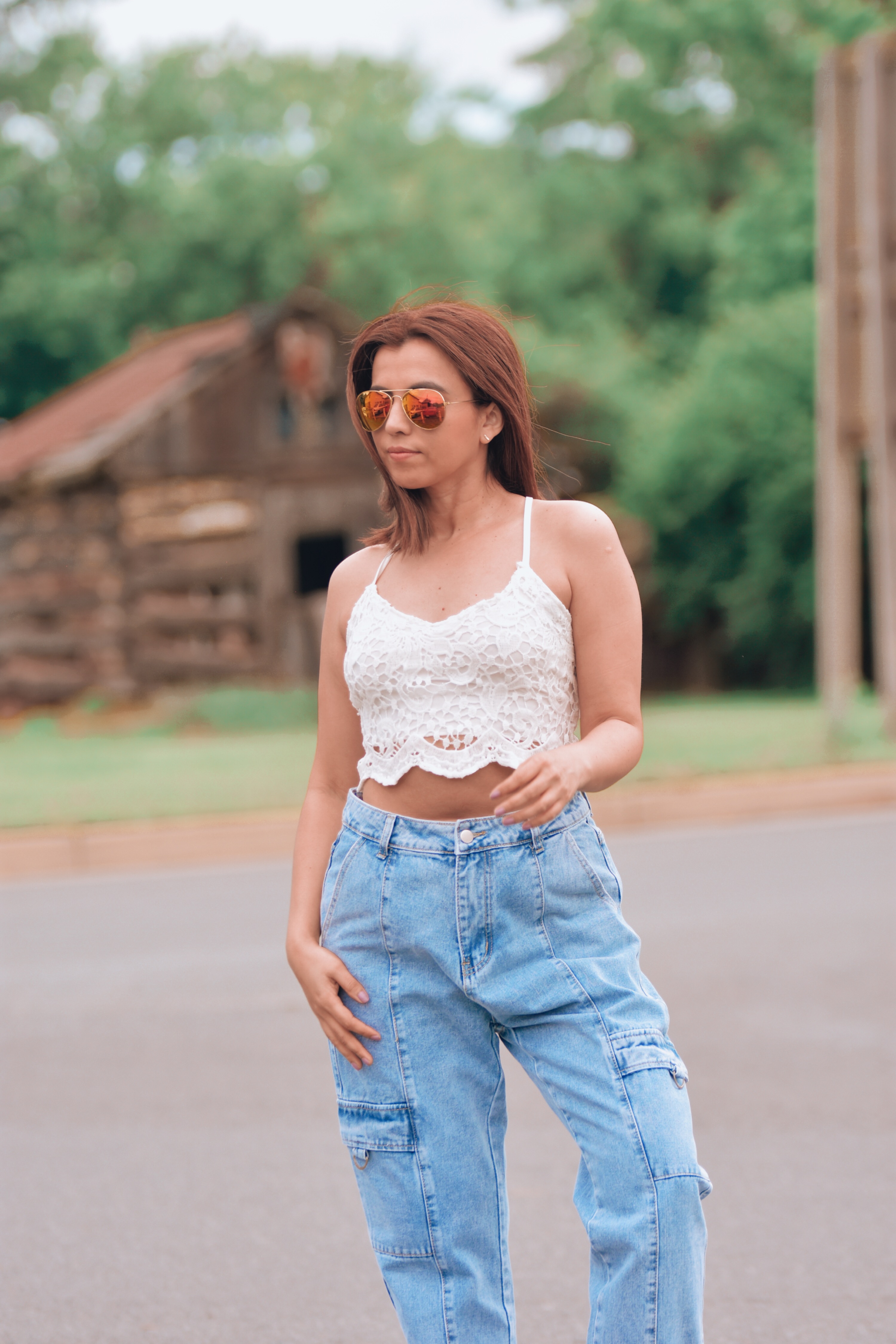 Pantalones Vaqueros Pantalones Aguados De Mujer Outfit Jeans