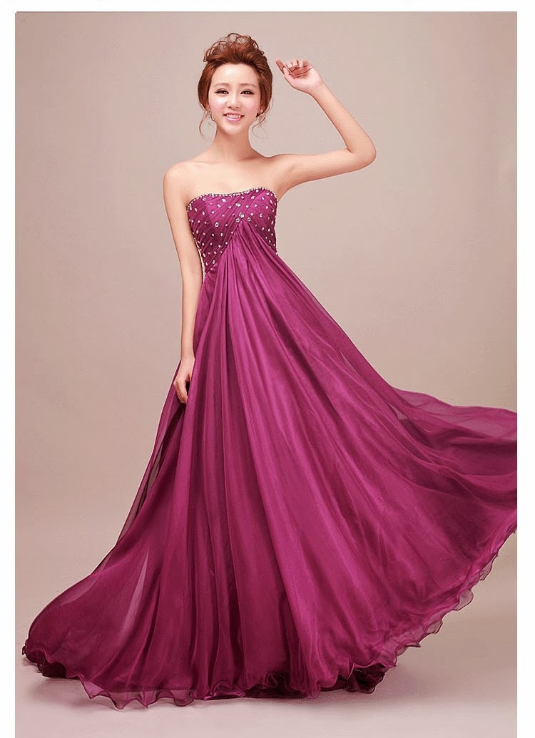 Evening Gown Rent Sell Product Catalogue Prom Dress/Bridesmaid Dress/ROM/D&D EG0059 Purple