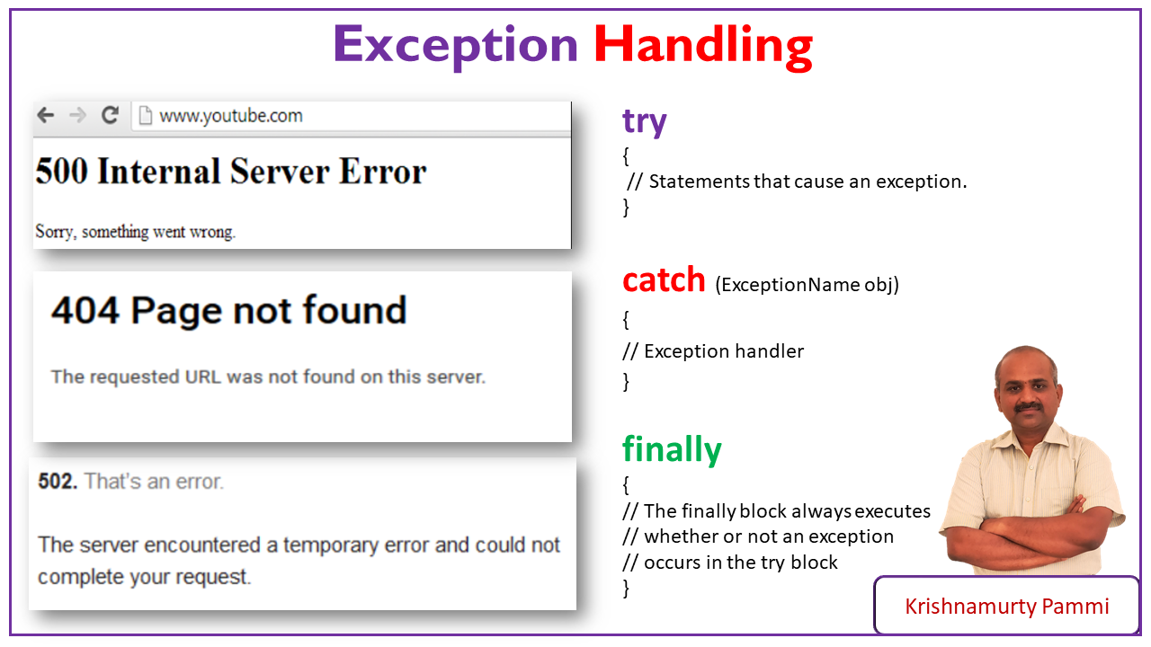 Technology Exception Handling