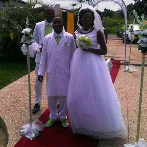 Taller than husband wedding