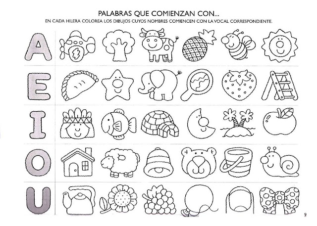Dibujo De Gusano Con Vocales Para Colorear Dibujos Net
