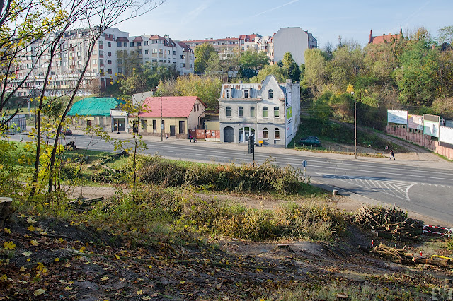 Budowa trasy tramwajowej na ulicy Kujawskiej w Bydgoszczy