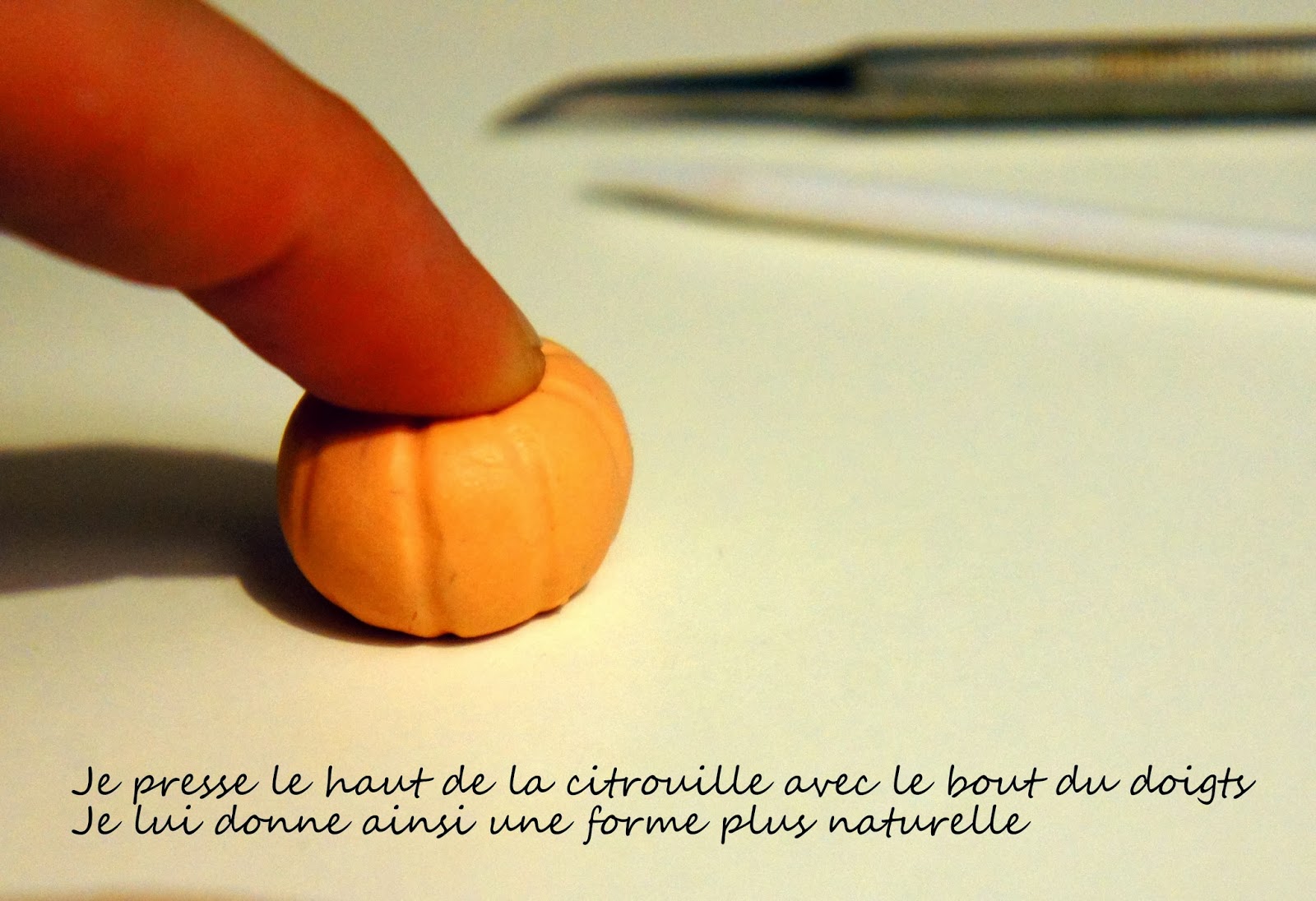 Laetipastel Créations: Comment faire une citrouille en porcelaine à modeler