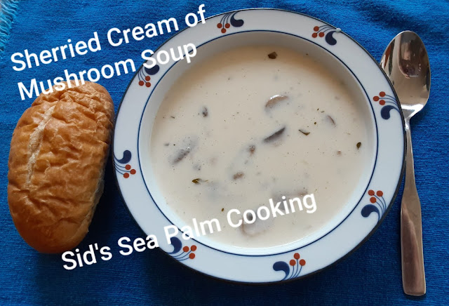 Sherried Cream of Mushroom Soup