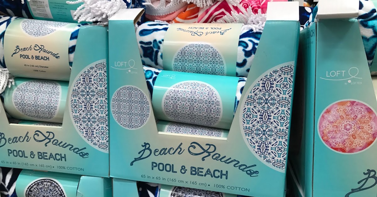 Loft Beach Rounds (65" diameter) Costco Weekender