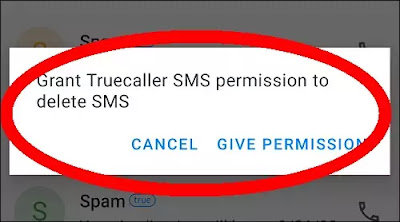 How To Fix Grant Truecaller SMS Permission To Delete SMS Problem Solved