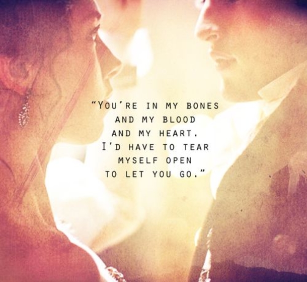 You are in my bones and my blood and my heart-sweet valentines day quotes and sayings images