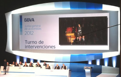 Intervención da CIG BBVA na Xunta Xeral de Accionistas 2012