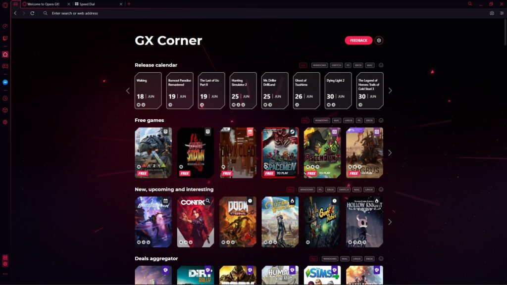 opera gx games opera gx games