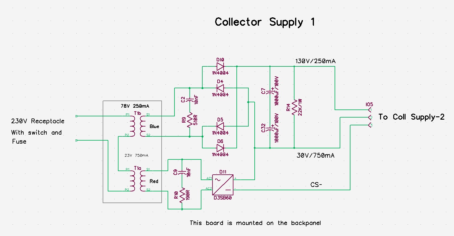 Discretecomponent Darlington Audio Amplifier Circuit Diagram