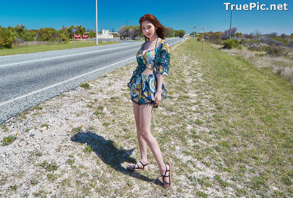 Image Lee Chae Eun - Korean Fashion Model - Magic Fit Beachwear Set - TruePic.net - Picture-24