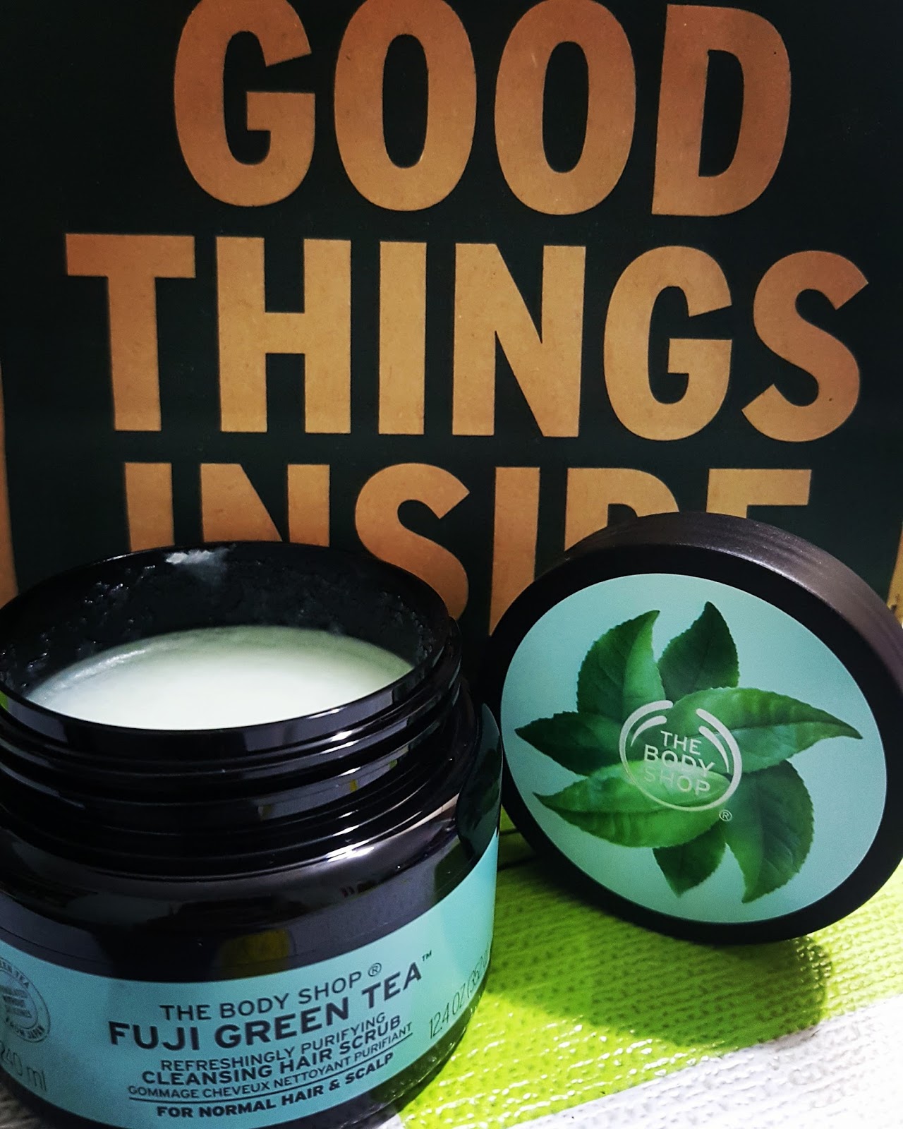 Pu & Eat Everyday: Fuji Green Tea Cleansing hairscrub and Japanese Matcha  Tea mask Review