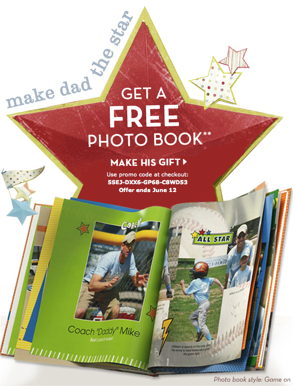 Fun Cheap or Free Coupons & Deals FREE photo book from Shutterfly
