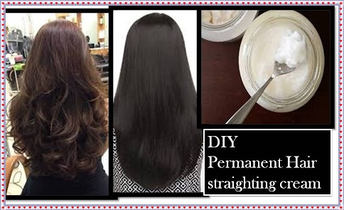 Permanent Hair Straightening At Home Using Natural Ingredients