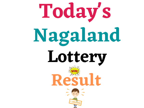 Live Nagaland state lottery result